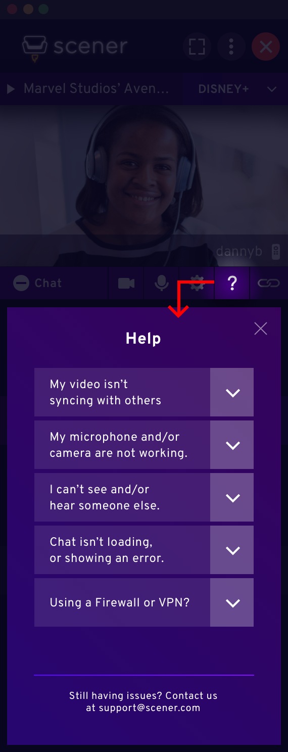 Sync streaming video online with friends